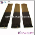 Private Label Good Feedback Directly Factory Price Two-Tone Indian Remy Double Drawn Highlighted Hair Weave